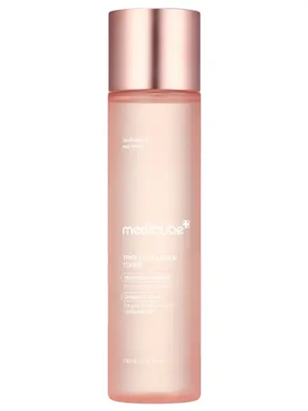 Medicube Увлажняющий тонер с коллагеном для гладкости и сияния кожи Triple Collagen Toner 4.0 140 мл