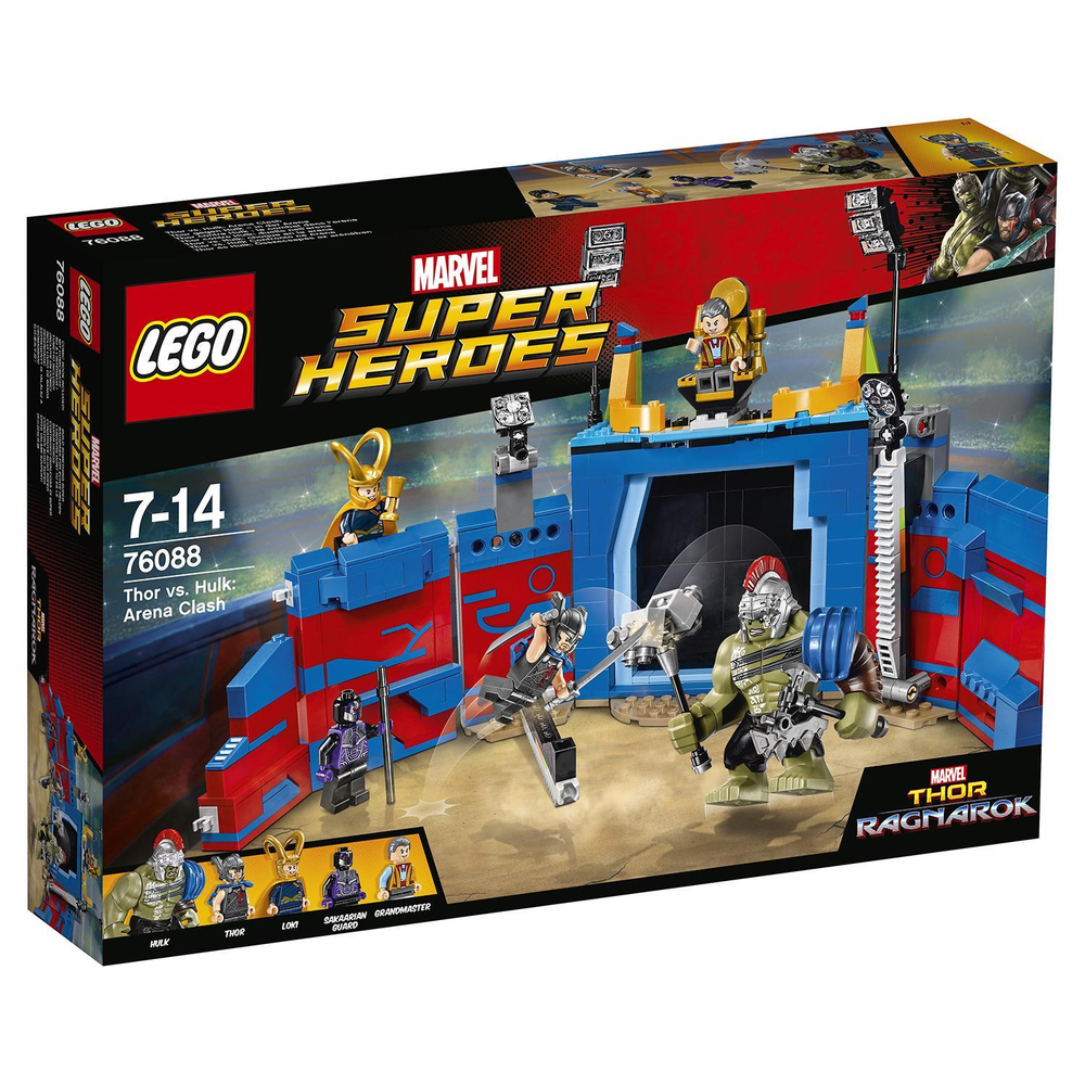 LEGO Super Heroes: Тор против Халка: Бой на арене 76088 — Thor vs. Hulk: Arena Clash — Лего Супергерои Марвел