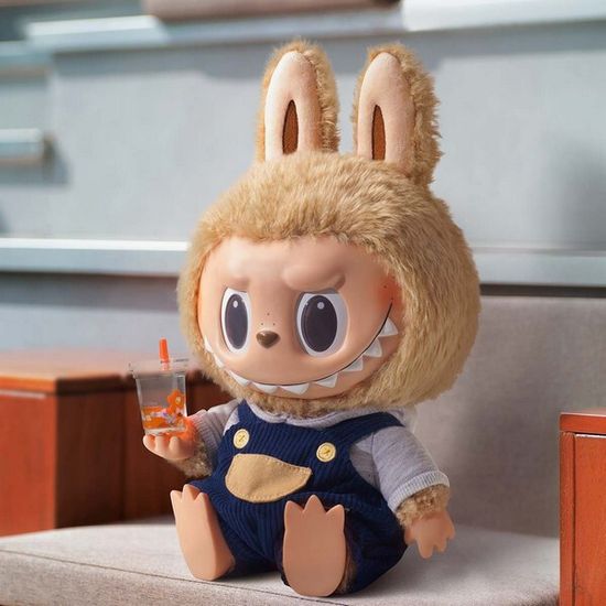 Коллекционная фигурка POPMART LABUBU Time to chill-Vinyl Plush Doll