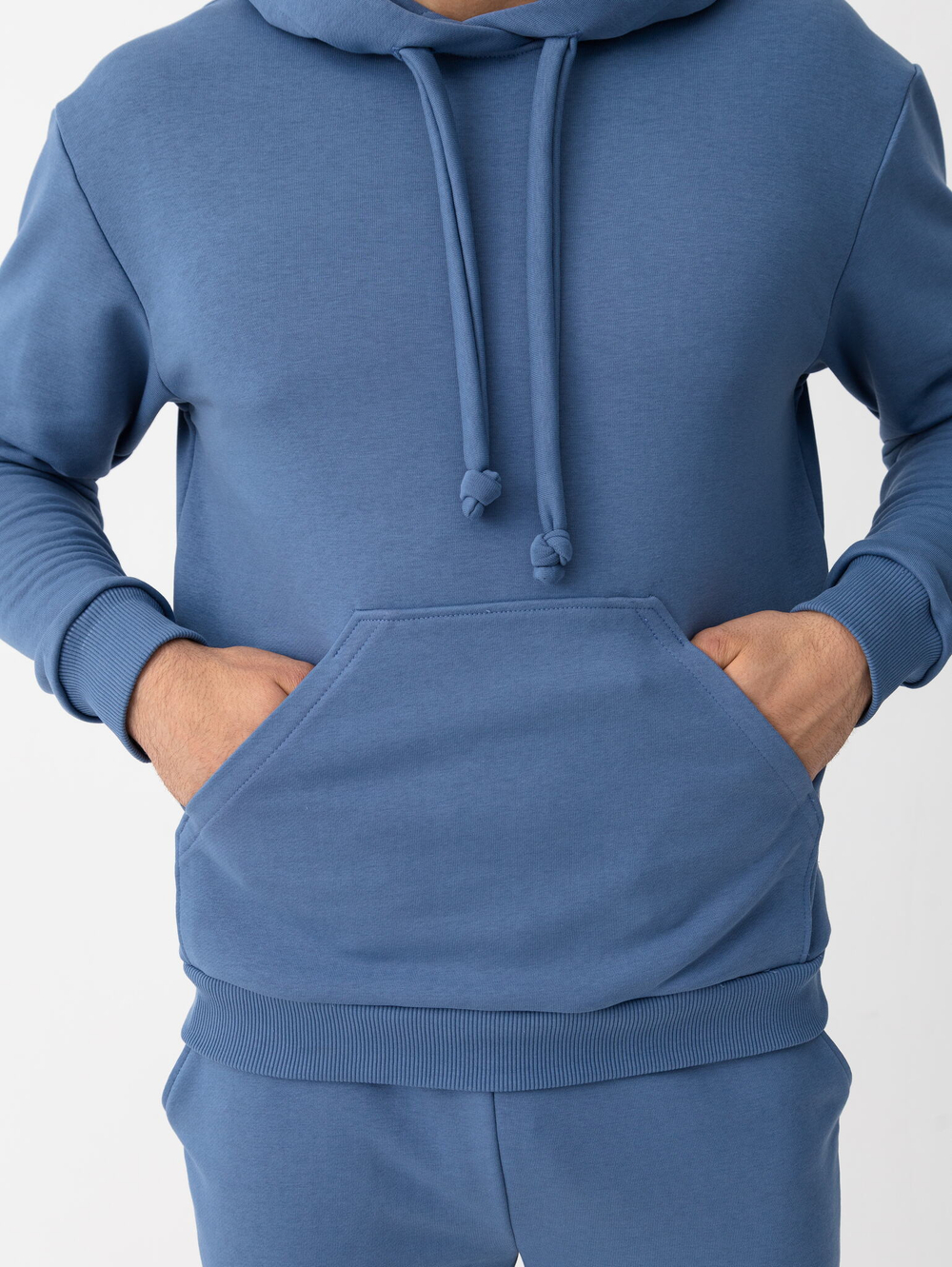 Костюм мужской спортивный (без начеса). Деним