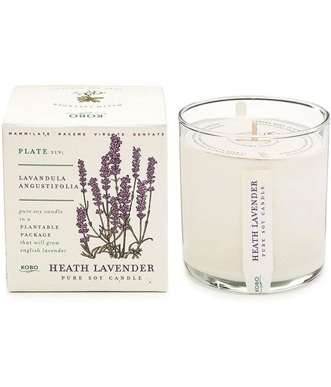 Heath Lavender, свеча The Seeds, Kobo Candles
