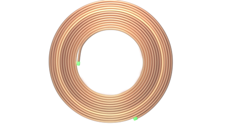 Труба медная 12,7x0,81x50000мм (1/2"х0,032") Refpipe Strong SPL-12081-50RS