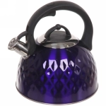 Чайник из нержавеющей стали 3,2 л «Vienna» со свистком, фиолетовый