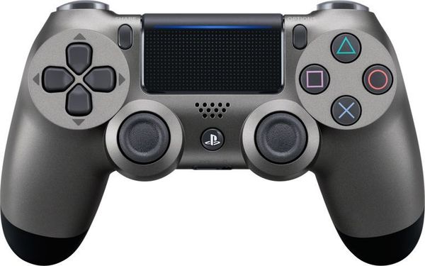Геймпад Sony Dualshock 4 v2 (Steel Black, Черный) (PS4)