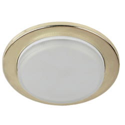 Светильник встраиваемый ЭРА KL70 GD /1 под лампу GX53 золото