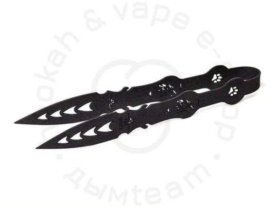 Щипцы Волк черный муар