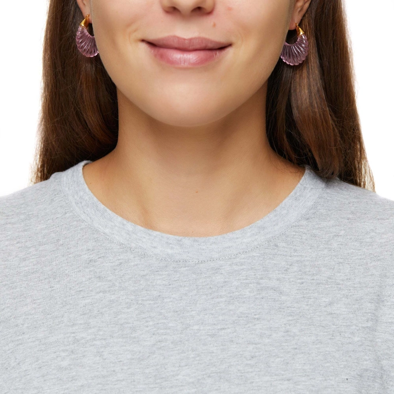 Серьги Этьен – Розовые