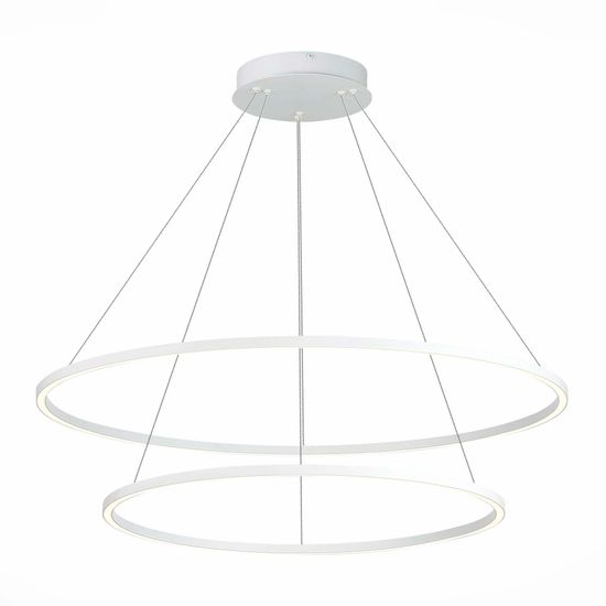 ST605.503.91 Cветильник подвесной SMART ST-Luce Белый/Белый LED 1*91W 2800-6500K AURA