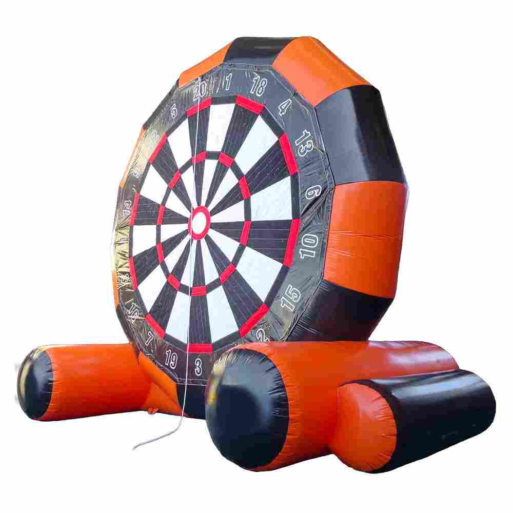Надувной герметичный дартс «Футбол-Двойной» диаметр 4,5 м, размер 4,5х3х4,5 м