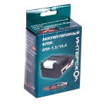 Аккумуляторный слайдерный блок ИНТЕРСКОЛ АПИ-1,5/14,4, Li-Ion, 14.4 В, 1.5 Ач, 1 шт. (2400.012)