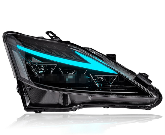 Передние фары Лексус is 250 is 350 2006-2012 V3 type [Комплект Л+П; FULL LED; динамичный поворотник; электрокорректор]