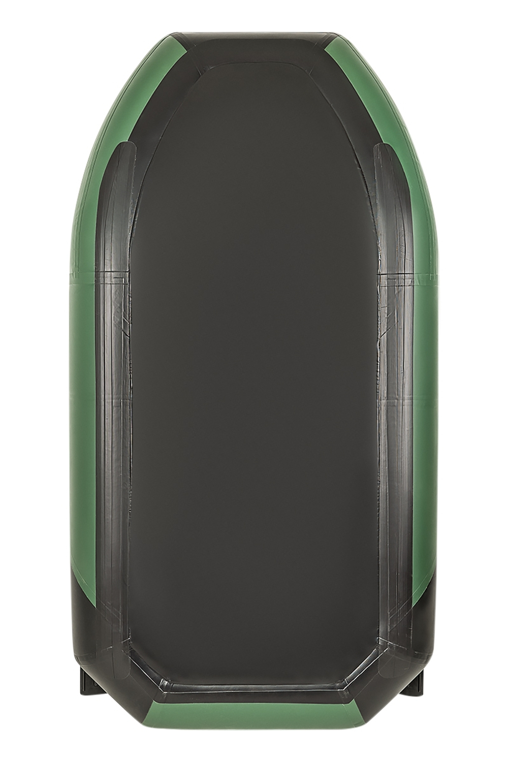 YACHTMAN-260 М (Яхтман) зеленый-черный (лодка ПВХ с усилением)