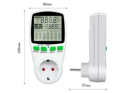 Измеритель мощности (Ваттметр) в розетку BLD-PM01