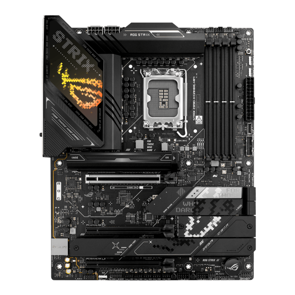 Материнская плата ASUS ROG STRIX Z890-H GAMING WIFI, LGA1851 Z890 4xDDR5 4xSATA3 4xM.2 HDMI DP ATX