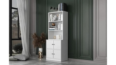 Книжный стеллаж Билли Айден 8 IКЕА Белый Фасадный 0101 65*40*167 см, Белый   Фиеста