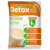 Кисель detox bio Active "Облепиховая косточка", 25 гр