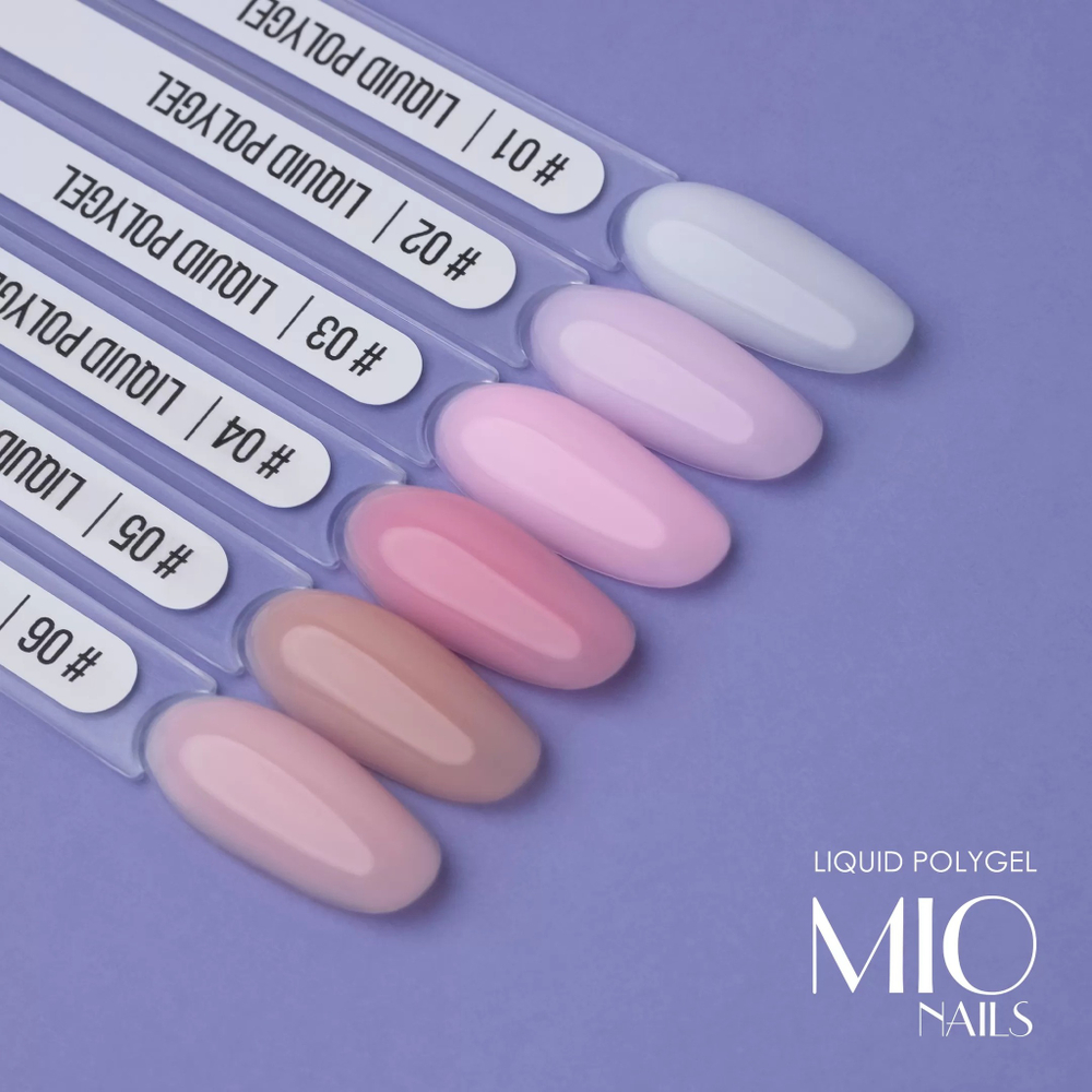 Жидкий полигель MIO NAILS Polygel Liquid 06, 15мл