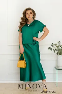 Костюм 2514-зеленый Minova