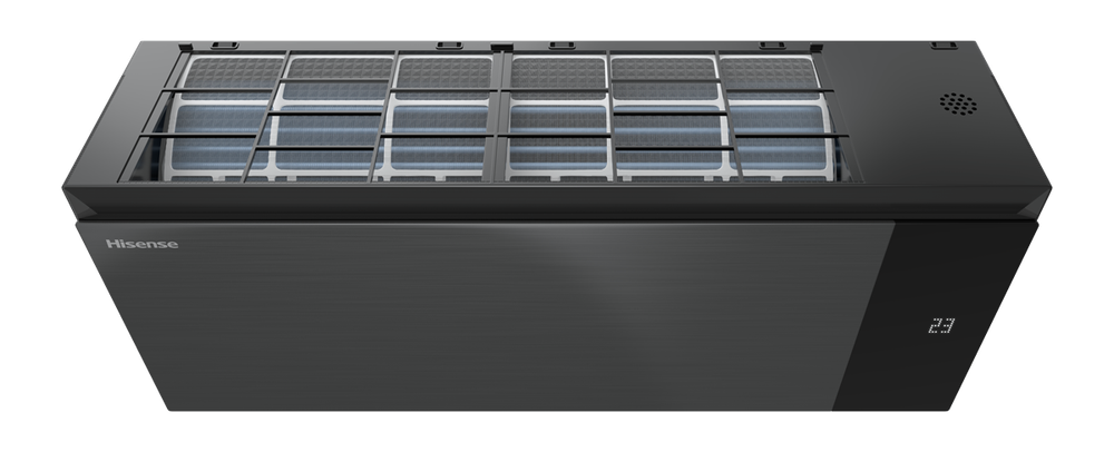 Инверторная сплит-система Hisense Sensation Slider Pro Carbon AS-13UW4RWMQK00(В), черный