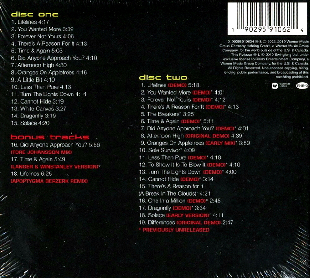 a-ha / Lifelines (Deluxe Edition)(2CD)