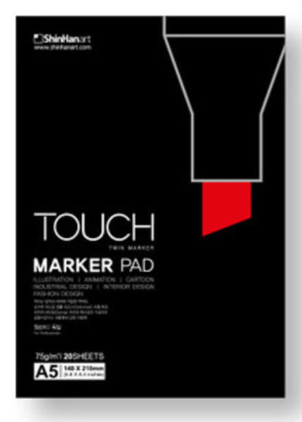Альбом для маркеров Shinhan Art Touch Marker Pad, A5