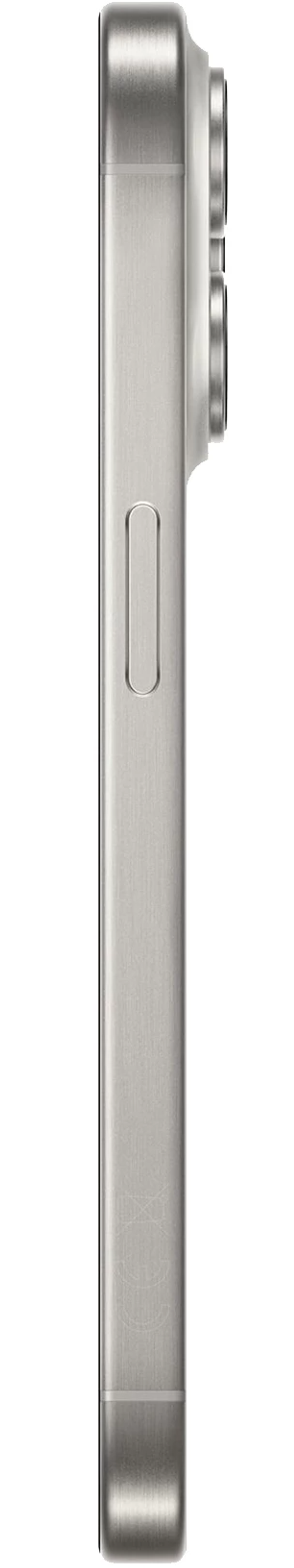 Смартфон Apple iPhone 15 Pro, 128GB, White Titanium, nanoSIM+eSIM