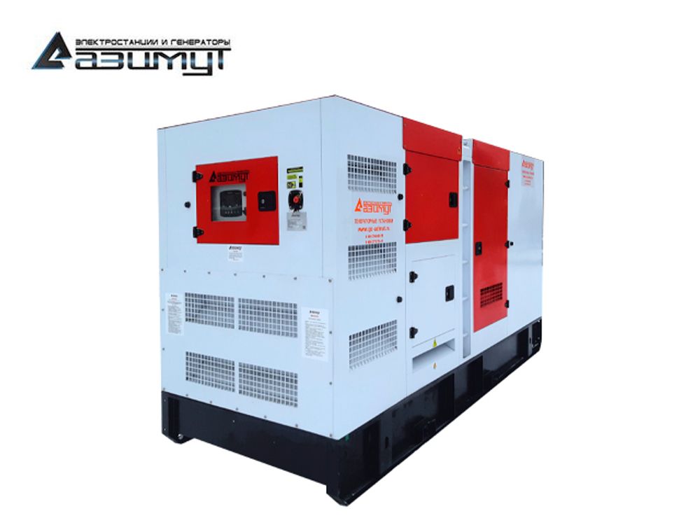 Дизельный генератор Азимут АД-320С-Т400-1РКМ160 Shangyan в кожухе