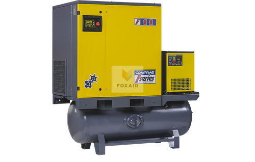 Винтовой компрессор comprag frd-05 (270) 10 бар на ресивере 270 литров с осушителем