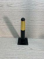 Ножки для мебели черные золото 200 мм 4 штуки