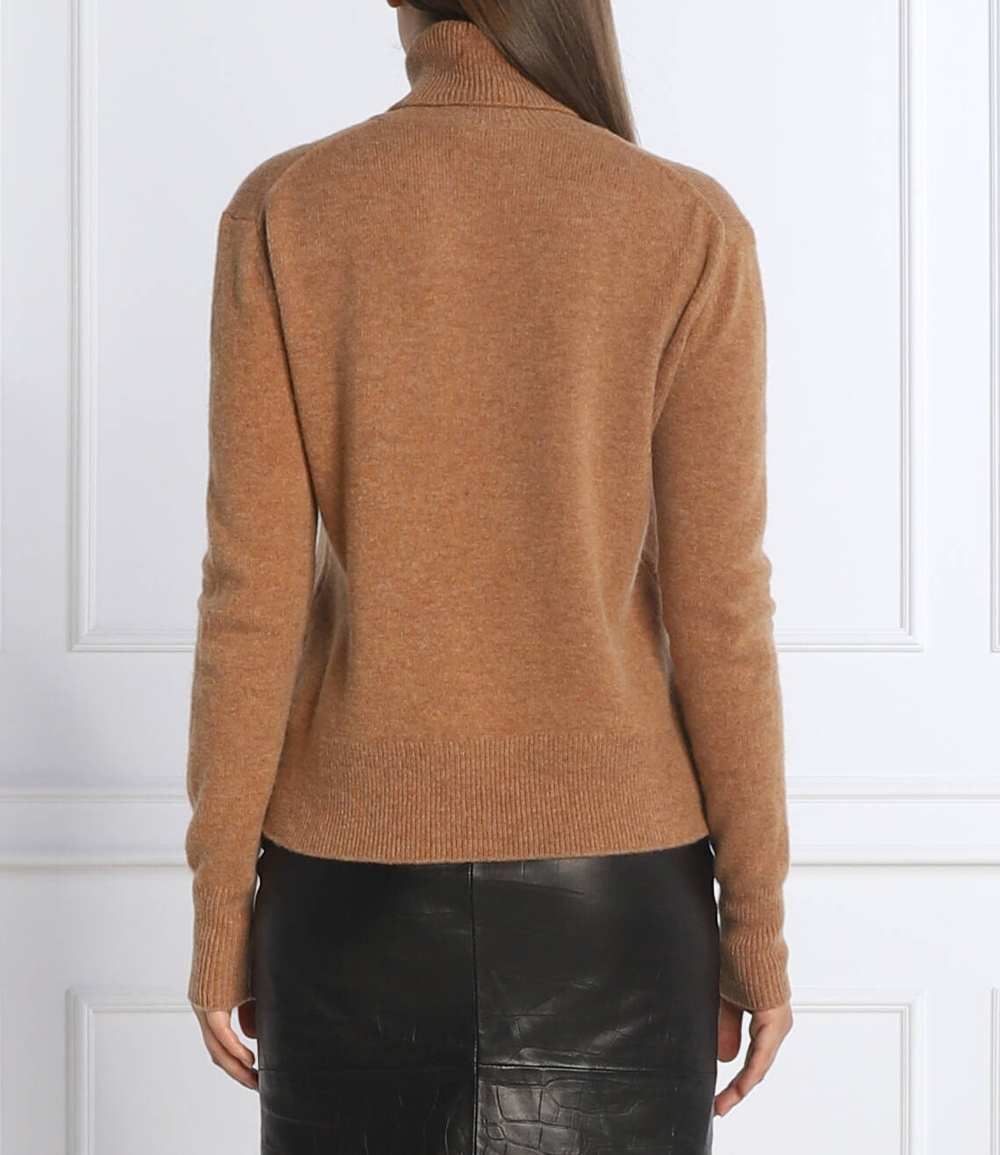 Хлопковый гольф Calvin Klein - светло-коричневый(K20K205419)