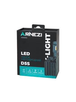 Лампа светодиодная 12/24V D5S 36W 3000lm 6000K ARNEZI X-Light LED 2 шт. DUOBOX IP68 A2000104