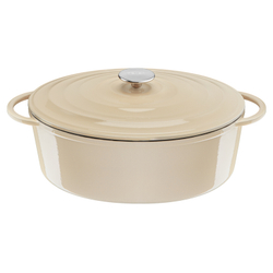 Овальная кастрюля с крышкой Tefal Lov E2590604 7,2л 34 см