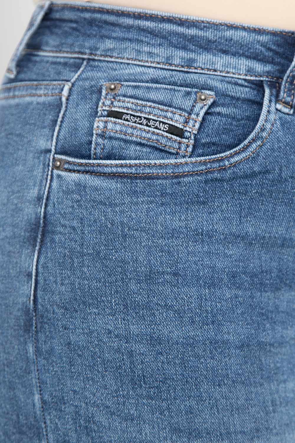 6084 Брюки джинсовые