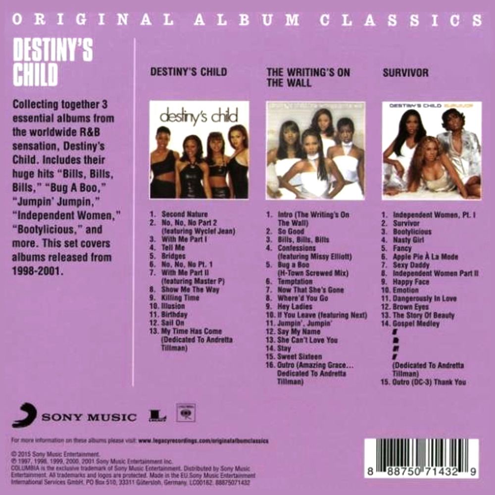 Destiny's Child / Original Album Classics (3CD)