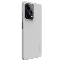 Жесткий чехол белого цвета от Nillkin для Xiaomi Redmi Note 12 Pro 5G и POCO X5 Pro 5G, серия Super Frosted Shield