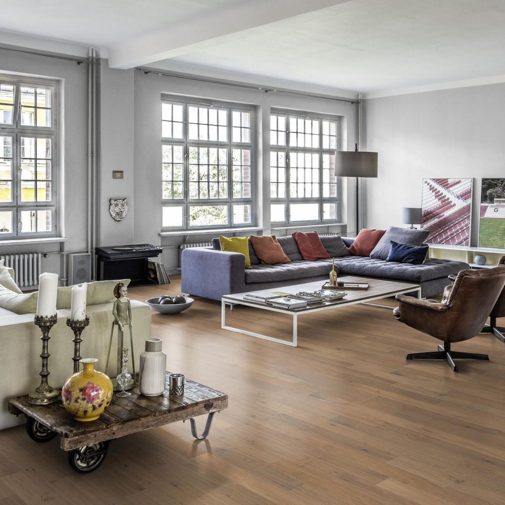 Паркетная доска Kahrs Дуб Тренч TRENCH