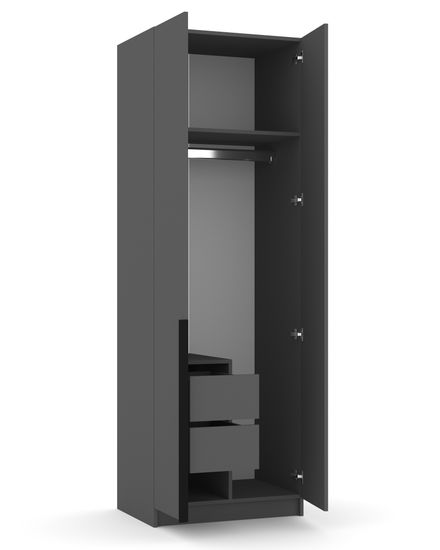 Шкаф ПАРМА-1 с зеркалом левый