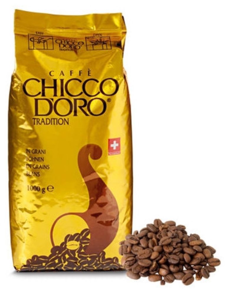 Кофе в зернах Chicco D&#39;Oro Tradition 1 кг, 2 шт