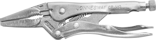 P36M06A Зажим ручной с фиксацией, и удлиненными губками, 160 мм, 0-50 мм