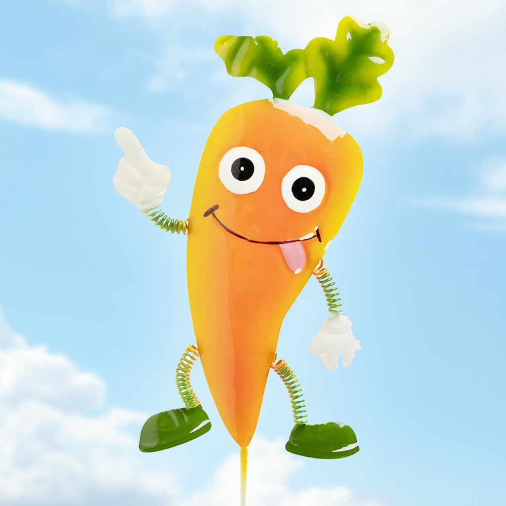 Штекер садовый "Морковка забава" 55см