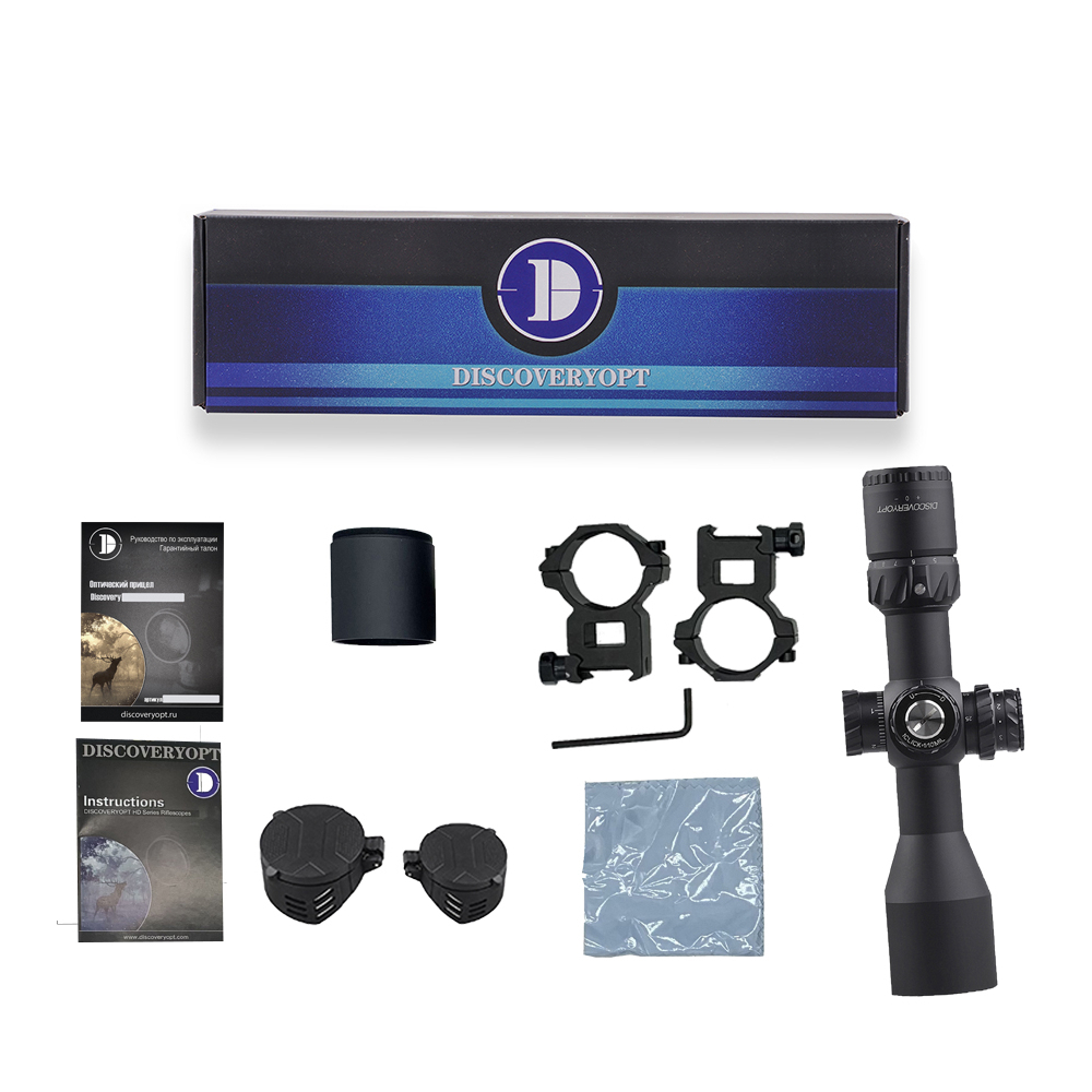 Оптический прицел Discovery HD-GEN2 3-12X44 SFIR FFP FW30 (Weaver), арт: HDG3-12X44SFSFIR FFP FW30