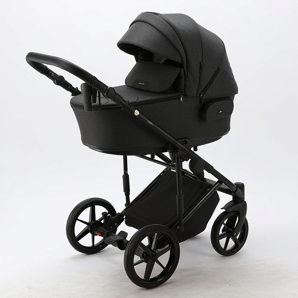 Детская коляска Adamex Zico 2 в 1 Z-TK79 (ТЕМНО-СЕРЫЙ)