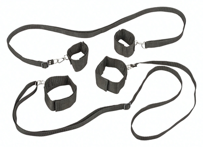 Набор на кровать Bondage Collection Bed Restraint System One Size1056-01Lola
