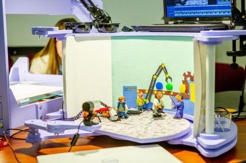 Мультстудия для кукольной анимации. Стандарт.