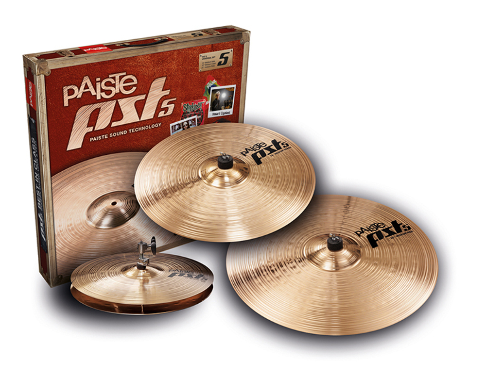 Комплект тарелок 14"/16"/20" Paiste 000068USET New PST 5 Universal Set
