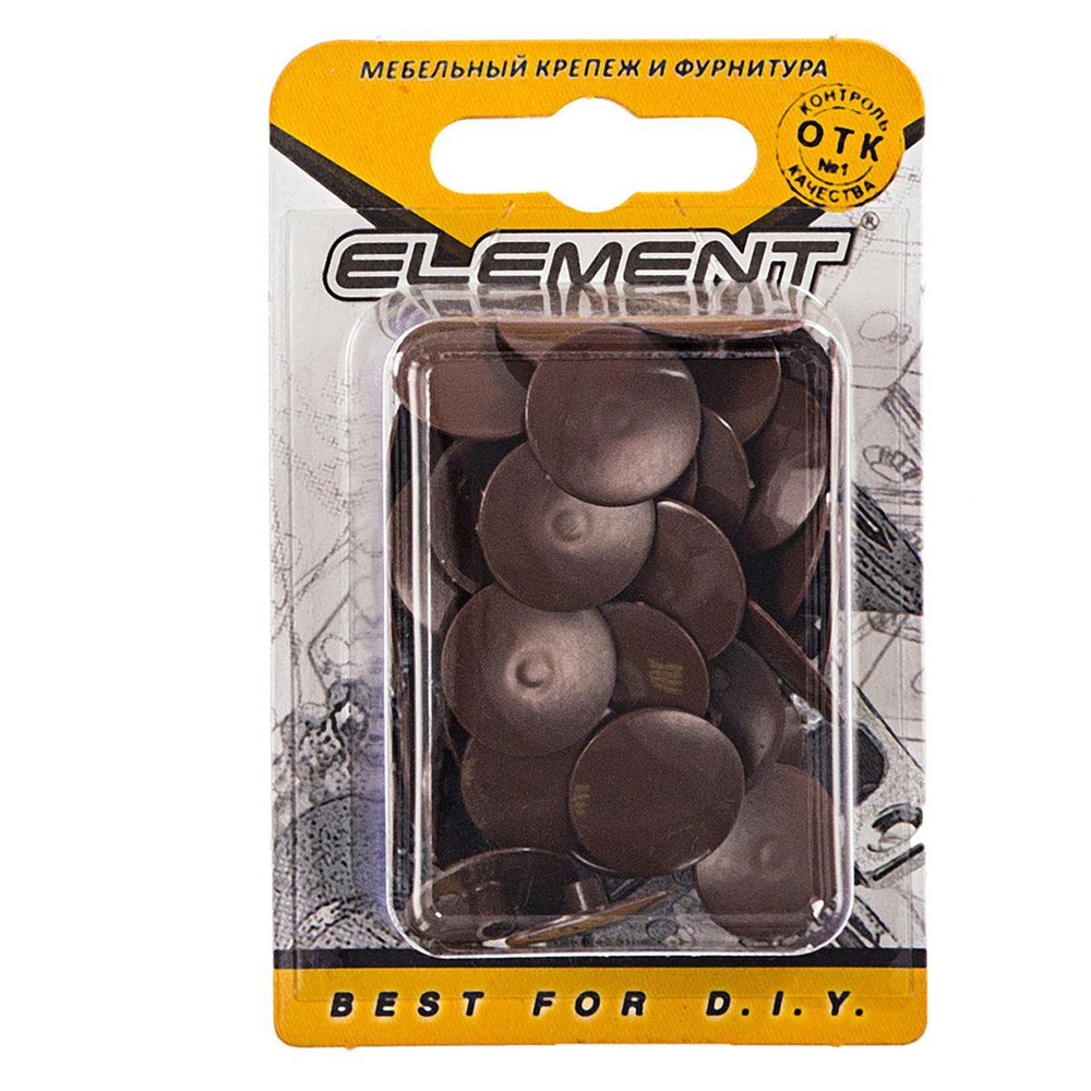 ЗАГЛУШКИ НА ЭКСЦЕНТРИК ELEMENT (ДУБ 40 ШТ)