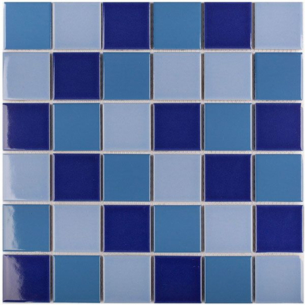 Мозаика Blue Mix Glossy (WB52200) (4.8x4.8)