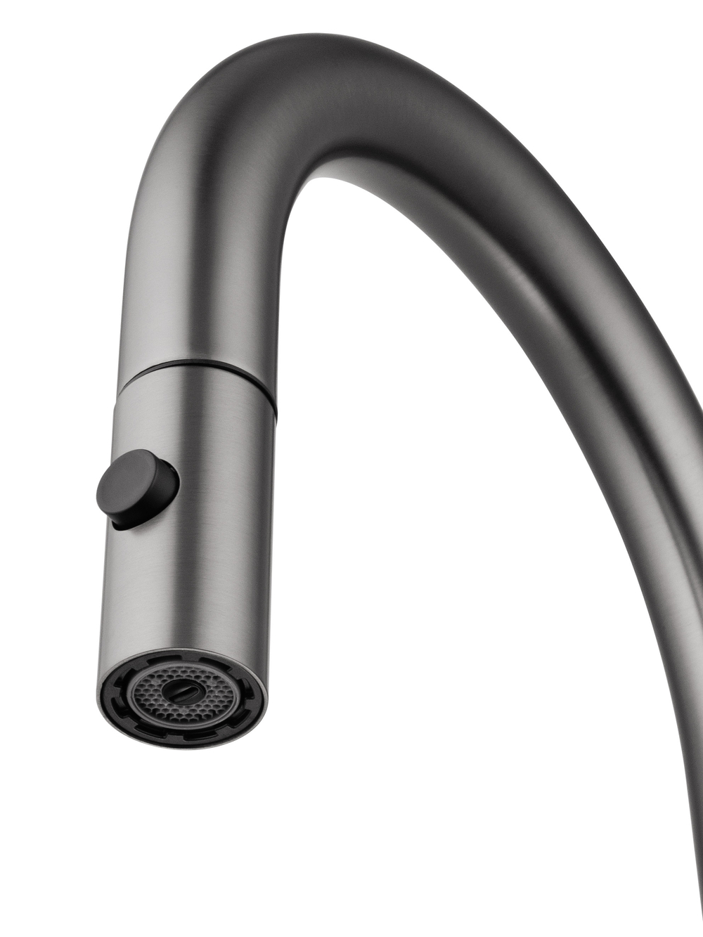 Смеситель для кухни с выдвижным изливом WONZON & WOGHAND, Темный графит (WW-A21252-BGG)