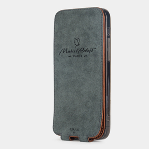 Чехол для iPhone 12 Pro Max из натуральной кожи козы, цвета карамель