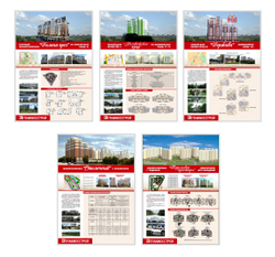 Постеры "Главмосстрой" в офис продаж Ханты-Мансийск